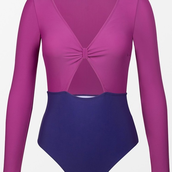NWT Cupshe | Swim | Cupshe Long Sleeve One Piece Swimsuit - Picture 3 of 11